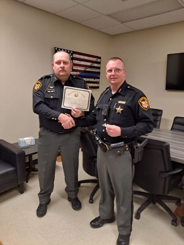 Pfc Damon Reeves Deputies recognized for saving a man’s life | News, Sports, Jobs - The ...